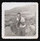 Max Ray Joyner, Sr., posing with rifle
